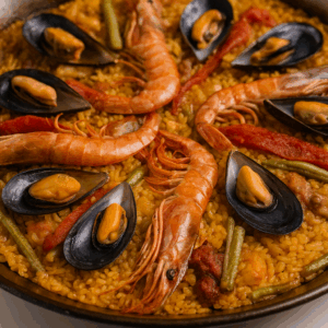 Paella mixta