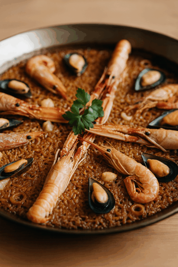 Paella marinera